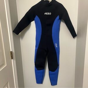 Hevto Kids Wetsuit for Boys Girls 12 Youth Neoprene Full Length Wet Suit NEW